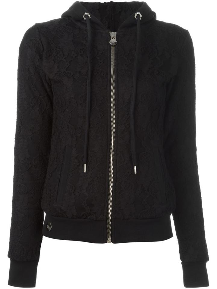 Philipp Plein Lace Embroidered Sweatshirt