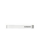Burberry Engraved Silver-plated Tie Bar