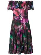 Isolda - Off The Shoulder Flared Dress - Women - Viscose - 36, Viscose