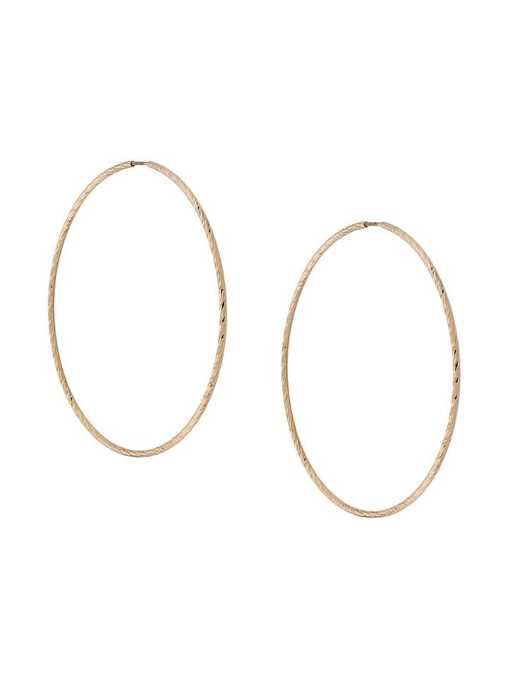 Maria Black 14kt Yellow Gold Liv 65 Hoop Earrings