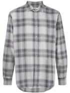 Portuguese Flannel Plaid Print Shirt - Blue
