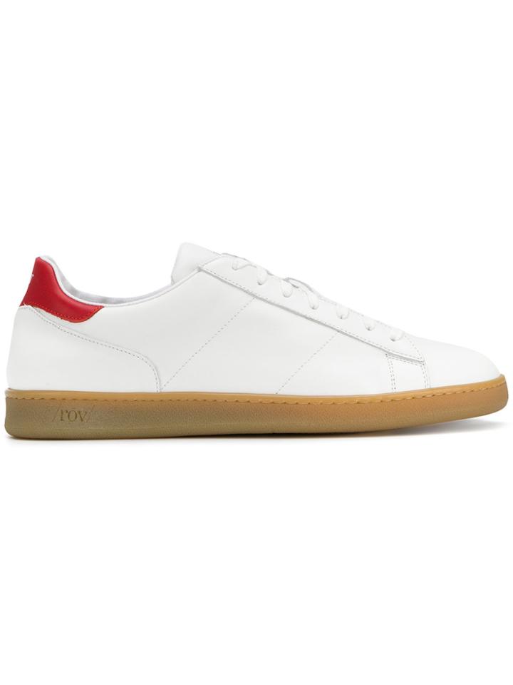 Rov Lace Up Sneakers - White