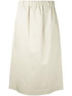 Studio Nicholson Twill Easy Skirt, Women's, Size: 0, Nude/neutrals, Cotton