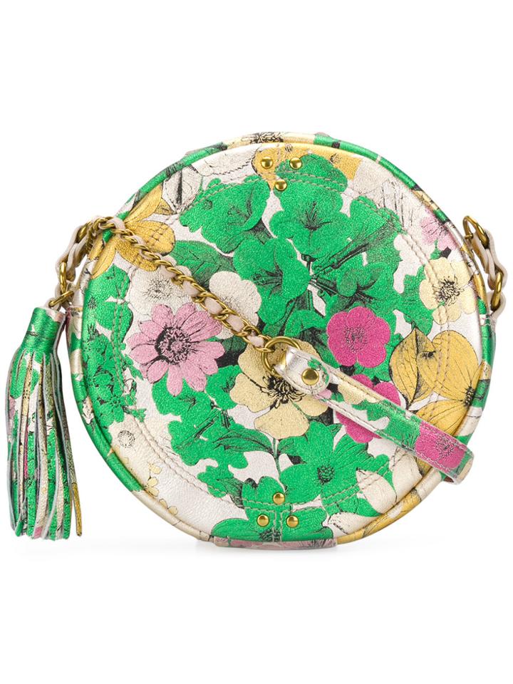 Jérôme Dreyfuss Floral Print Round Shoulder Bag - Multicolour