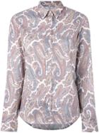 Etro - Paisley Print Shirt - Women - Cotton/spandex/elastane - 40, Women's, Cotton/spandex/elastane
