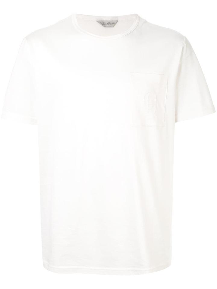 Gieves & Hawkes Chest Pocket T-shirt - White