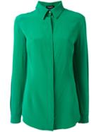Moeva Long Sleeve Shirt, Women's, Size: Large, Green, Silk