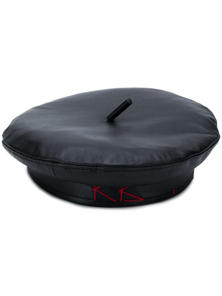 Ruslan Baginskiy Logo Basque Beret - Black