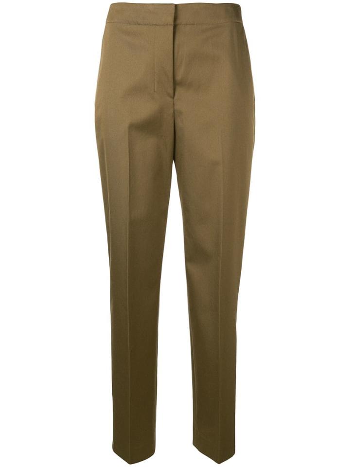 Theory Clean Tapered Trousers - Brown
