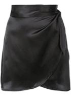 Reformation Jilly Mini Skirt - Black