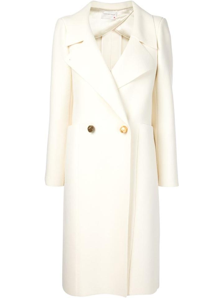 Maison Rabih Kayrouz Gold-tone Button Peacoat