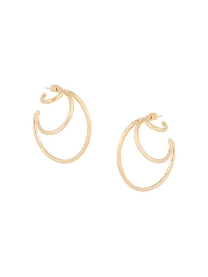 Meadowlark Triple Hoop Earrings - Gold