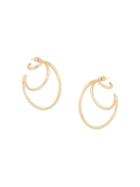 Meadowlark Triple Hoop Earrings - Gold