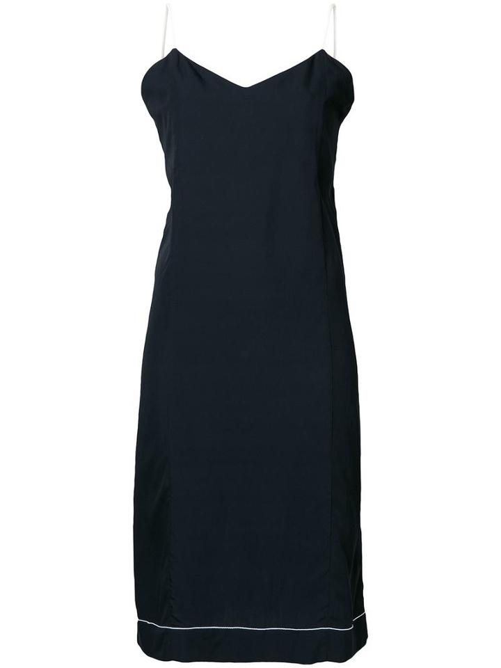 Bassike Slip Dress, Women's, Size: 12, Black, Viscose/silk