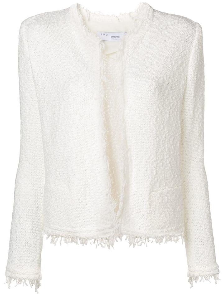 Iro Fitted Jacket - White