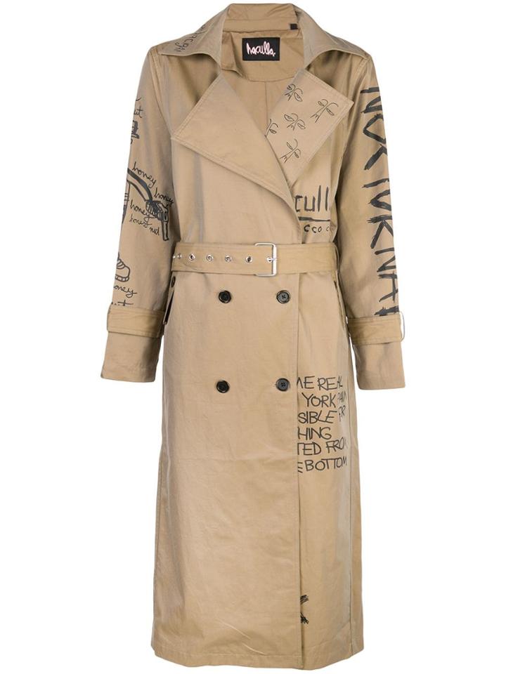 Haculla Trench Coat - Brown