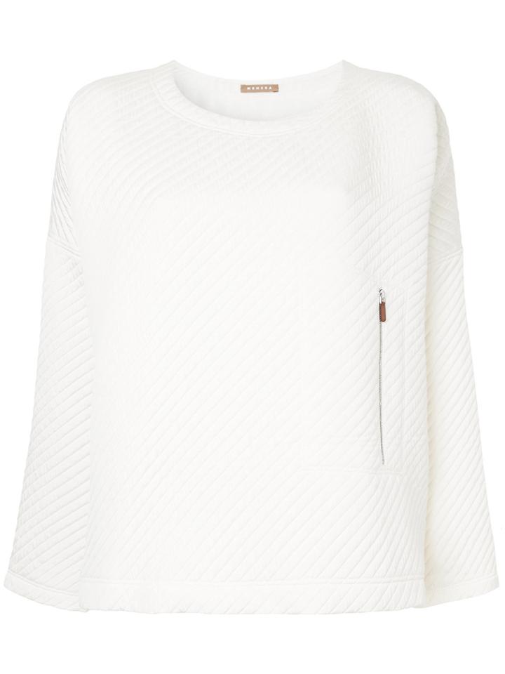 Nehera Tesla Quilted Jumper - White