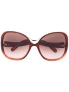 Chloe Eyewear - 'emilia' Sunglasses - Women - Acetate/metal (other) - One Size, Brown, Acetate/metal (other)