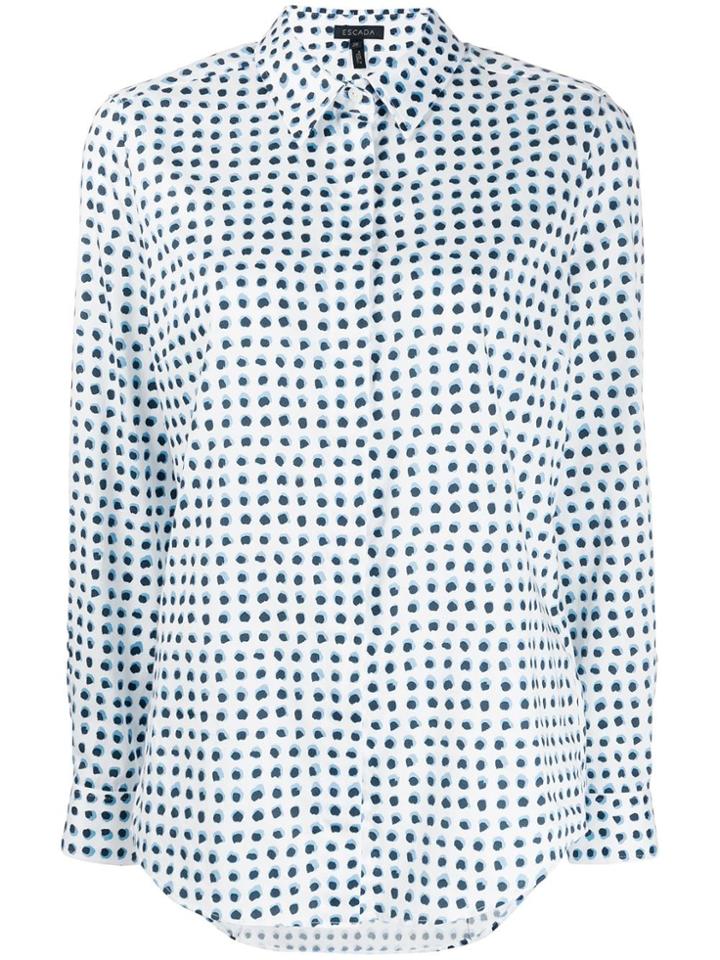 Escada All-over Print Shirt - White