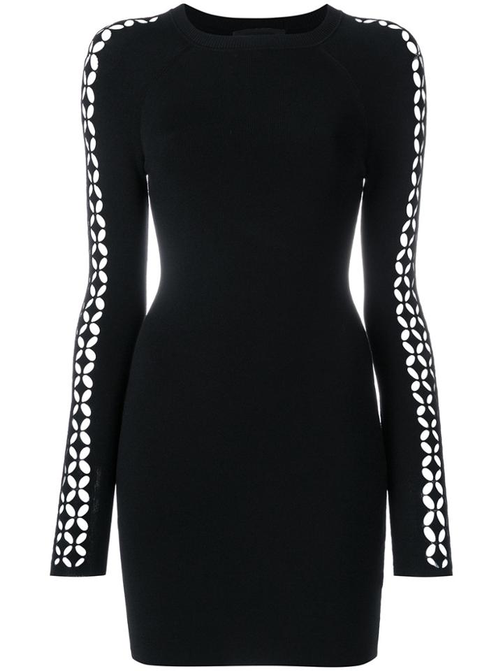 Alexander Wang Cut Out Mini Dress - Black