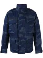 Moncler Saturne Reversible Jacket, Men's, Size: 2, Blue, Cotton/polyamide