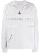 Gcds Logo Sweater - Grey