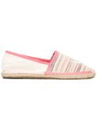 Tommy Hilfiger Striped Espadrilles - Nude & Neutrals