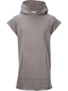 Monkey Time Urake Sleeveless Hoodie, Men's, Size: S, Green, Cotton