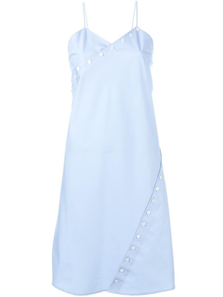 Courrèges R07 Dress, Women's, Size: 38, Blue, Cotton