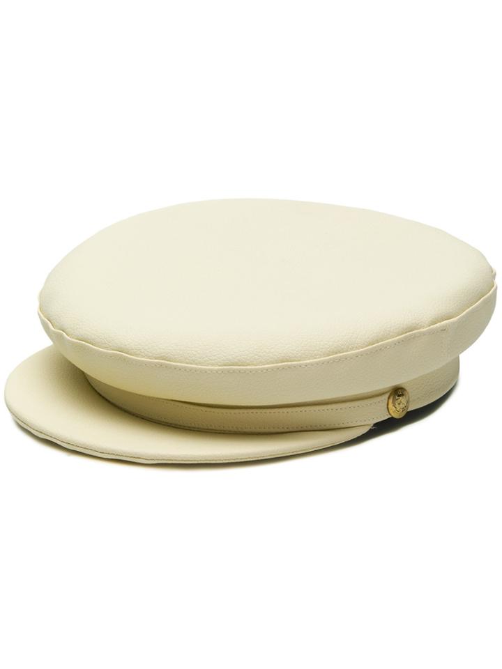 Manokhi Biker Hat - Nude & Neutrals