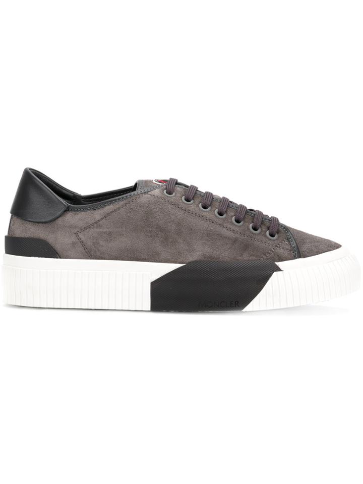 Moncler Colour-block Sneakers - Grey