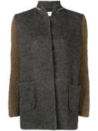 Fabiana Filippi Contrast Fitted Blazer - Grey