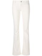 Dondup Straight Flared Trousers - White