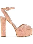 Giuseppe Zanotti Design Betty Platform Sandals - Pink & Purple