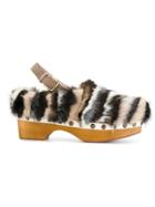 Mou Studded Clog Sandals - Multicolour
