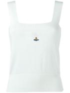 Vivienne Westwood Embroidered Logo Tank Top