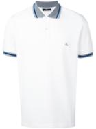 Fay - Contrast Collar Polo Shirt - Men - Cotton - M, White, Cotton