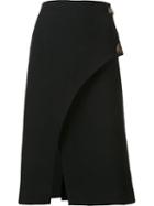 By Malene Birger 'glasia' Skirt, Women's, Size: 36, Black, Cotton/polyester/viscose/wool