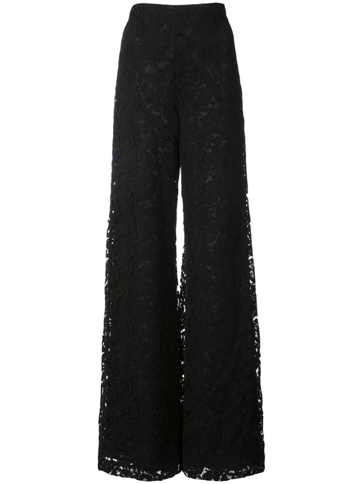 Uma Wang Patterned Palazzo Trousers - Brown