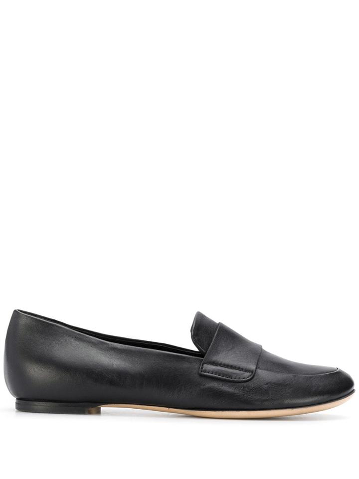 Agl Matte Finish Loafers - Black