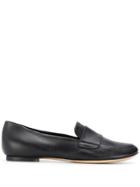 Agl Matte Finish Loafers - Black