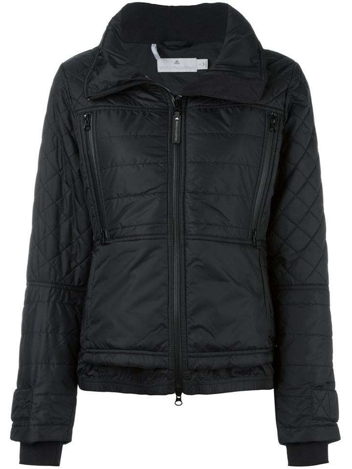 Adidas By Stella Mccartney 'wintersport' Slim Jacket, Women's, Size: Large, Black, Polyester