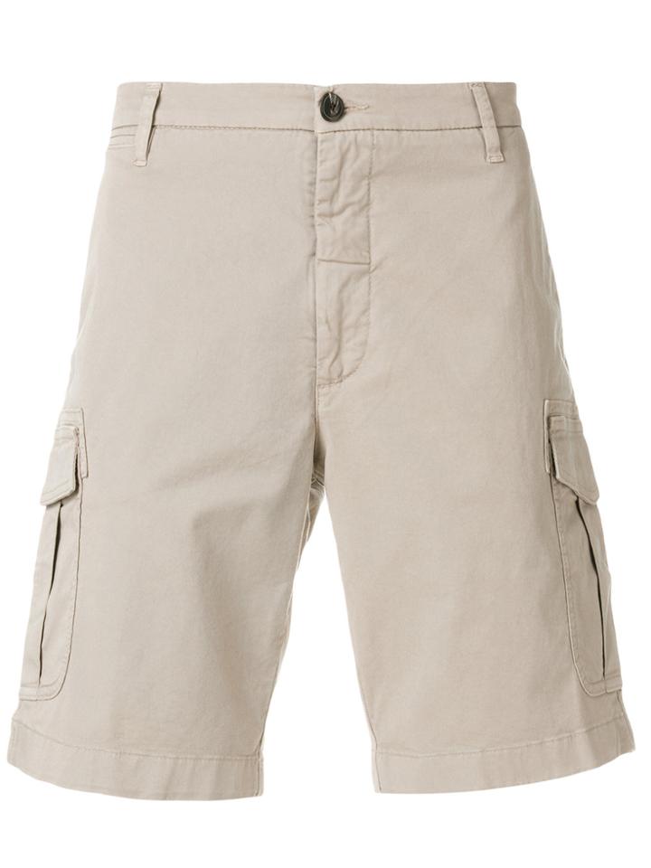 Eleventy Bermuda Shorts - Nude & Neutrals