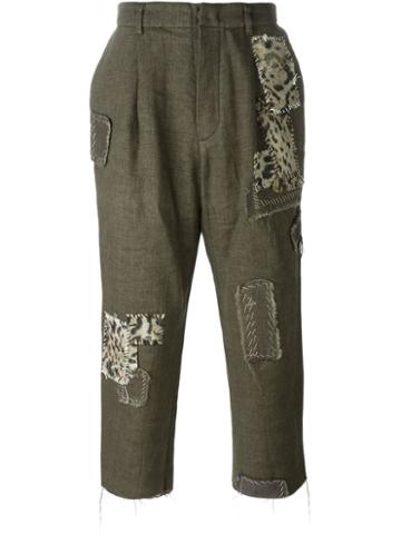 Heikki Salonen Chinos With Work Patches