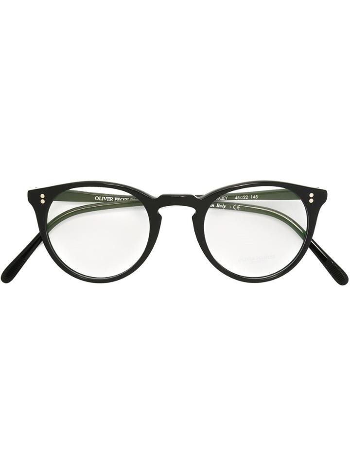 Oliver Peoples 'o'malley' Glasses - Black