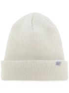 Norse Projects Ribbed Beanie - White