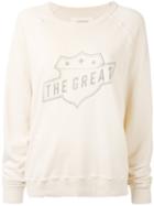 The Great - 'the Great' Sweatshirt - Women - Cotton - S, Nude/neutrals, Cotton