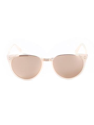 Linda Farrow 'linda Farrow 136' Sunglasses - Metallic