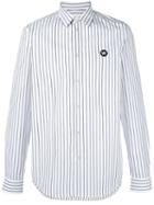 Wood Wood Striped Shirt, Men's, Size: Small, White, Cotton