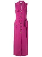 Olympiah Bryone Midi Belted Dress - Pink